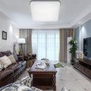 Online Shop Vingo 50W LED Deckenleuchte Eckig Sternenhimmel (Kaltweiß/Warmweiß/Farbwechsel/Dimmer)