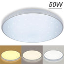 Online Shop Vingo Runde 50W LED Deckenleuchte Sternenhimmel (Kaltweiß/Warmweiß/Farbwechsel/Dimmbar)