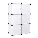 Wolketon Onlineshop Günstig Kaufen Kleiderschrank für kinder 6 Würfel Weiß