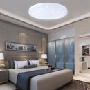 Online Shop Vingo 60W Runde LED-Deckenleuchte mit Starlight-Effekt(Weiß/Warmweiß/Farbwechsel)