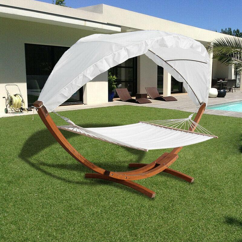 hängematte mit holzgestell und dach Wolketon Onlineshop Günstig Kaufen Hängematte mit Gestell Hängemattengestell Hängematten Holz +Dach bis 200kg für Garten, Terrasse und Haus 415cm