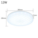 12W Farbwechsel Starlight Wellig Rund Deckenleuchte